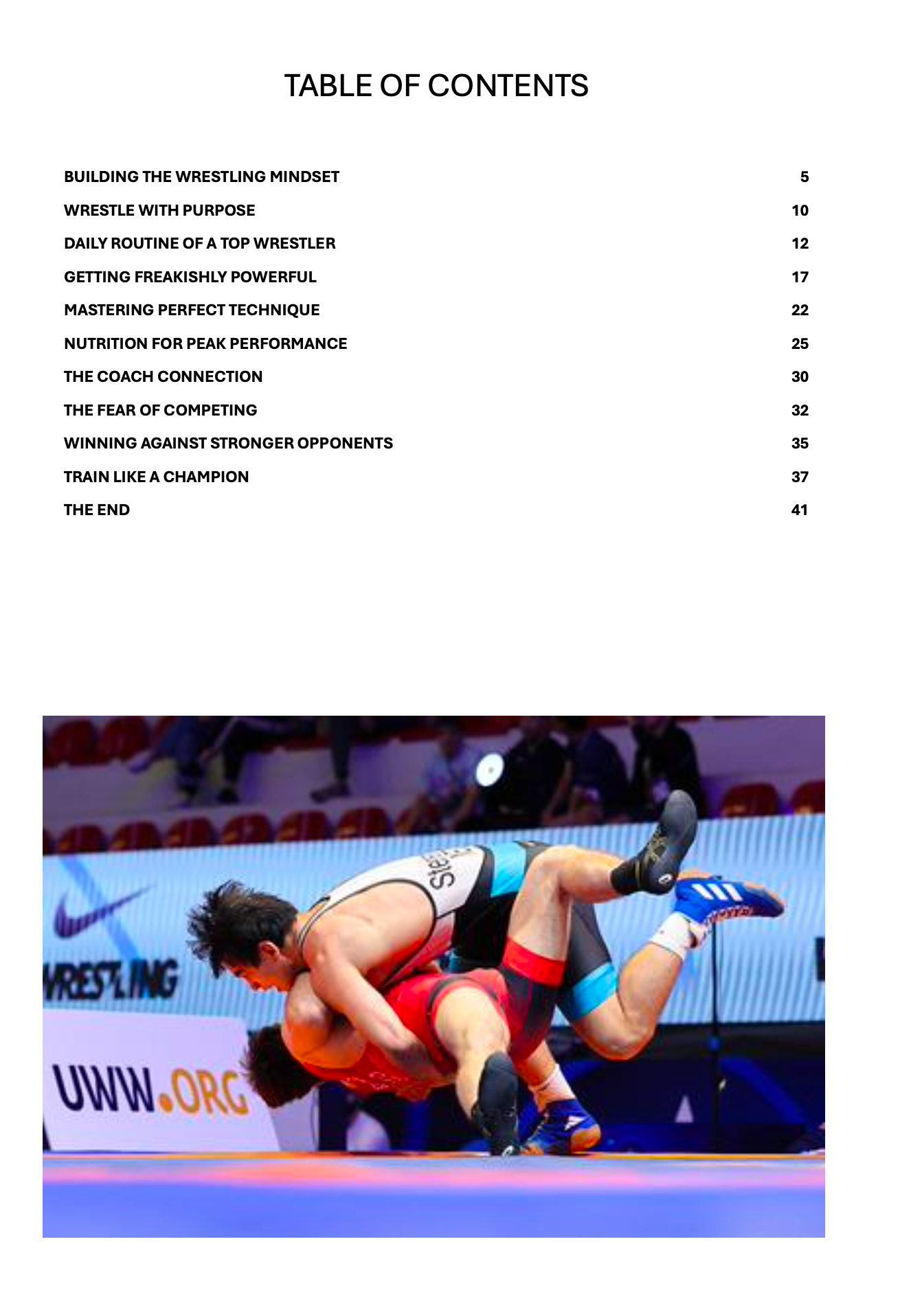 The Ultimate Wrestling Guide