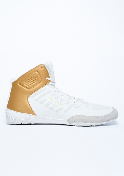 Apex Wrestling Shoe White/Gold